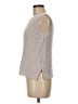 Pink Lily 100% Polyester Silver Sweater Vest Size M - photo 5