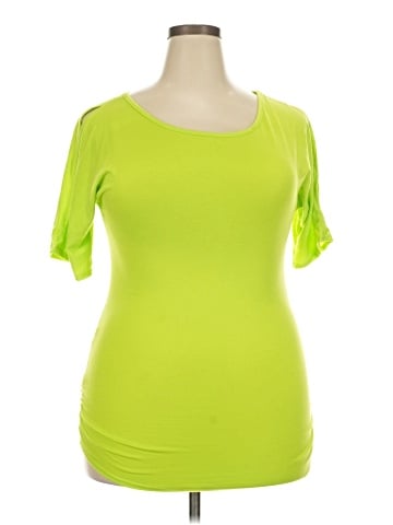 Unbranded 3/4 Sleeve T-Shirt (view 1)