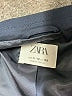 Zara 100% Polyester Solid Blue Blazer Size 11 - 12 - photo 3