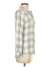 Rails 100% Rayon Checkered-gingham Gray Long Sleeve Button-Down Shirt Size S - photo 4
