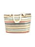 Unbranded Stripes Gold Ivory Tote One size - photo 1