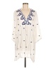 BoHo Me 100% Rayon Ivory White Swimsuit Cover Up Size 1 - photo 1