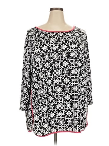 Ruby Rd. 3/4 Sleeve Blouse (view 1)