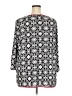 Ruby Rd. Black 3/4 Sleeve Blouse Size 2X - photo 2