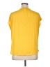 By Design Yellow Short Sleeve Top Size 1X - photo 2