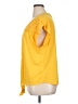 By Design Yellow Short Sleeve Top Size 1X - photo 5