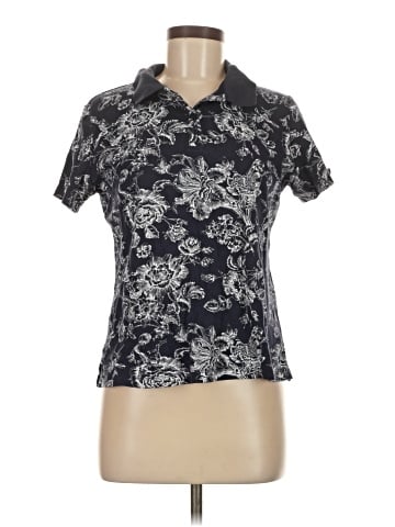 Karen Scott Short Sleeve Blouse (view 1)
