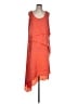 BCBGMAXAZRIA 100% Polyester Orange Cocktail Dress Size L - photo 1