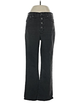 Madewell Cali Demi-Boot Jeans in Bellspring Wash: Button-Front Edition
