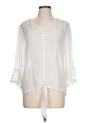 New Directions 3/4 Sleeve Blouse (view 1)
