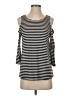 Kaileigh Black 3/4 Sleeve Top Size S - photo 1