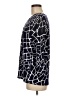 Susan Graver Blue 3/4 Sleeve Blouse Size M - photo 5
