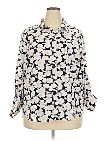 Skies Are Blue 3/4 Sleeve Blouse (view 1)