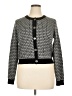 MICHAEL Michael Kors Houndstooth Black Cardigan Size XL - photo 1