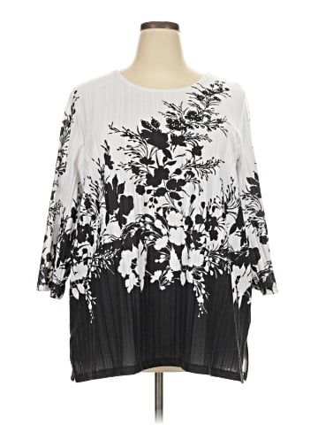 Allison Daley 3/4 Sleeve Blouse (view 1)