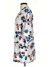 Ro & De 100% Polyester Blue Kimono Size S - photo 5