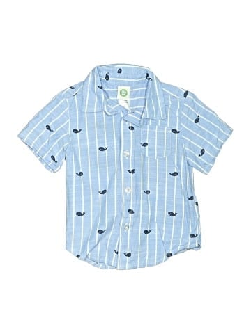Little Me Short Sleeve Button-Down Shirt (view 1)