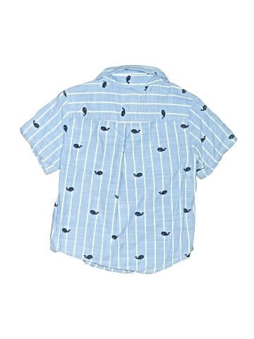 Little Me Short Sleeve Button-Down Shirt (view 2)