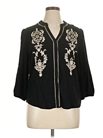 Angels 3/4 Sleeve Blouse (view 1)