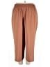 Nine West 100% Polyester Brown Casual Pants Size 3X - photo 2
