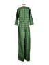 Collectif Plaid Green Jumpsuit Size S - photo 2