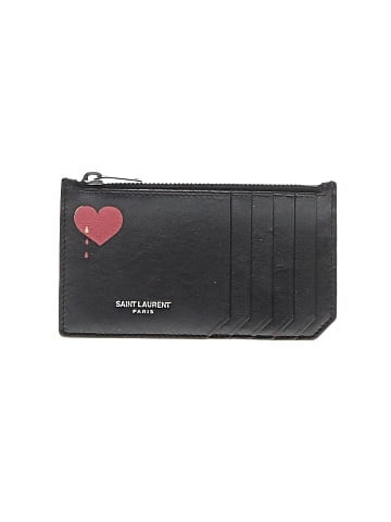 Saint Laurent Leather Card Holder (view 1)