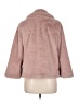 Assorted Brands 100% Polyester Solid Pink Faux Fur Jacket Size M - photo 2