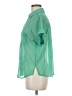 Assorted Brands Green Short Sleeve Blouse Size M - photo 5