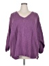 Assorted Brands 100% Cotton Purple Pullover Sweater Size 3X - photo 1