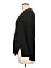 Massimo Dutti Black Long Sleeve Silk Top Size L - photo 5