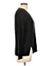 Massimo Dutti Black Long Sleeve Silk Top Size L - photo 4