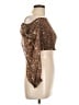 Wilfred 100% Polyester Brown 3/4 Sleeve Blouse Size L - photo 4