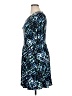 Apt. 9 Argyle Blue Cocktail Dress Size XL - photo 5