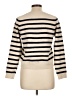 Zara Stripes Ivory Turtleneck Sweater Size L - photo 2