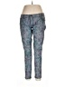 Flipside Print Teal Jeggings Size 37 waist (estimated) - photo 1