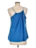 Bisou Bisou Blue Sleeveless Blouse Size L - photo 2