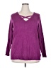 Torrid Purple Pullover Sweater Size 3X Plus (3) - photo 1