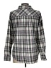BKE 100% Cotton Gray Long Sleeve Polo Size L - photo 2