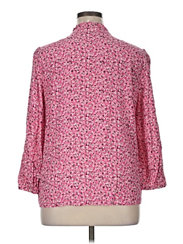 Ann Taylor LOFT Outlet 3/4 Sleeve Blouse (view 2)