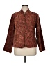 Christopher & Banks Paisley Brown Jacket Size XL - photo 1