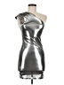 Unbranded Metallic Silver Cocktail Dress Size M - photo 1