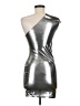 Unbranded Metallic Silver Cocktail Dress Size M - photo 2