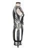 Unbranded Metallic Silver Cocktail Dress Size M - photo 4
