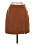 Assorted Brands Solid Brown Casual Skirt Size S - photo 1