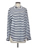 J.Crew Stripes Blue Long Sleeve Button-Down Shirt Size S - photo 1