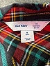 Old Navy 100% Rayon Plaid Black Long Sleeve Button-Down Shirt Size M (tall) - photo 7