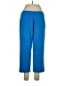 Susan Graver Solid Blue Active Pants Size L - photo 1