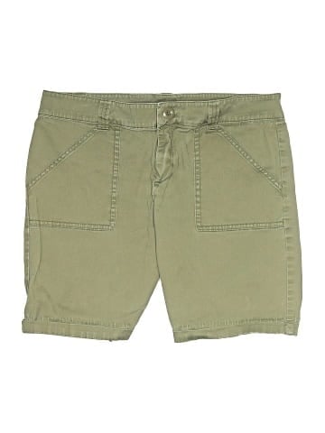 New York & Company Khaki Shorts (view 1)