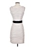 H&M 100% Polyester White Cocktail Dress Size 4 - photo 2