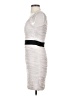 H&M 100% Polyester White Cocktail Dress Size 4 - photo 5